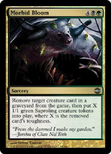 MORBID BLOOM X4 4 4X Alara Reborn MTG Magic the Gathering Cards DJMagic - Image 1 of 1