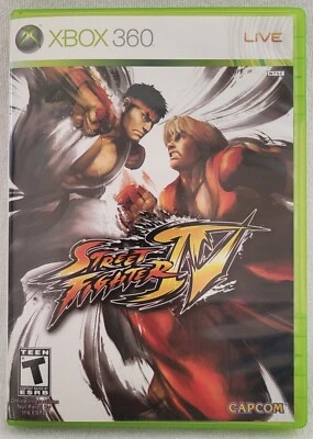 Street Fighter IV (Microsoft Xbox 360, 2009) Complete In Box With Manual - Image 1 of 4