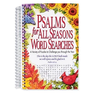 Psalms for All Seasons Word Searches-Brand new.Inspired by Faith/Product Concept - Picture 1 of 3