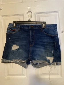 Tommy Hilfiger Shorts Denim Damen Gr. 14 Distressed Slim Pocket Technology " - Bild 1 von 8