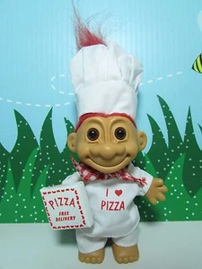 I LOVE PIZZA - Bambola Russ Troll 5" - NUOVA IN BORSA ORIGINALE - Rosso - Foto 1 di 7