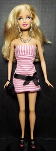 2009 Barbie Fashionista Doll Fully Re-Dressed w/Jewelry - Picture 1 of 6
