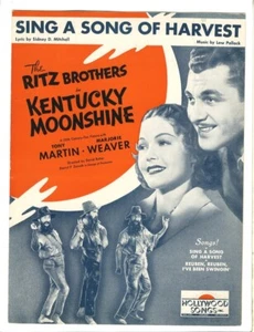 SELTENE FILM Noten 1938 Sing A Song Of Harvest TONY MARTIN RITZ BROTHERS - Bild 1 von 1