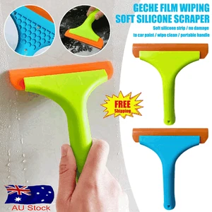 Squeegee Water Wiper Squeegee Window Cleaning Tool Silicone Blade Scraper Mini - Picture 1 of 15