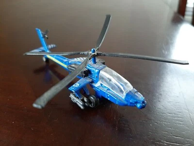 1/64 Scale Diecast AH-64A Apache Helicopter Gunships Military Airplane Model - Image 1 of 4