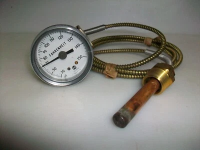 USG 148575 TEMP. GAGE 0-150 F. W/5' FLEX LEAD AND SENSOR. 6685-00-937-1570