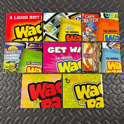 8X WINDOW POSTER LOT WACKY PACKAGES ANS1,2,3,4,5,6,FB1,FB2 BOX TOPPER AD PROMO - Image 1 of 4