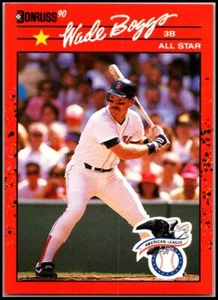 Donruss All-Star 1990 AS #712 Wade Boggs ¡ENVÍO GRATUITO! - Imagen 1 de 2