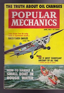 Popular Mechanics Magazine 12 Most Significant Aircraft June 1961 - Picture 1 of 1