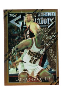 1996-97 Topps Finest Common - Bronze Refractor LaPhonso Ellis #80 Denver Nuggets - Bild 1 von 2