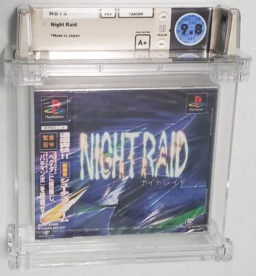 NEW Unopened "NIGHT RAID" Sony Playstation 1 WATA GRADED 9.8 A+ US SELLER!! - Image 1 of 4