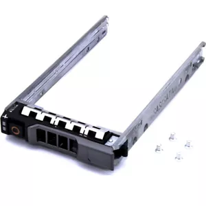 For Dell 2.5" SAS SATA Tray Caddy PowerEdge T610 T620 T710 T310 T320 T410 T420 - Picture 1 of 6