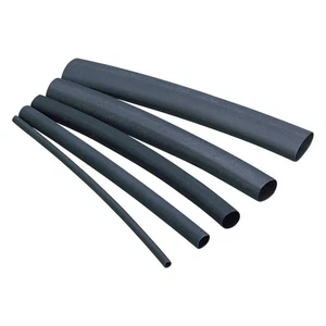 4:1 Black Adhesive Heat shrink Glue Lined Waterproof Tube Sleeve various sizes - Picture 1 of 1