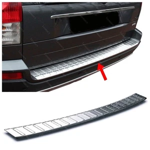 For Volvo XC90 2002-2014 Chrome Rear Bumper Protector GLOSSY Stainless STEEL - Bild 1 von 9