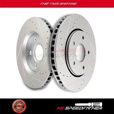 2x rotores de freno delanteros para Chrysler Town 2008-2016, para Dodge Grand 2008-2016 Foto 1 de 4