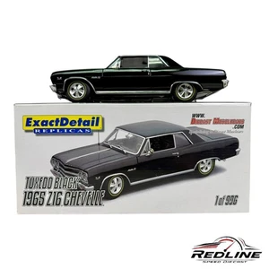 🇺🇸🇺🇸🇺🇸Exact Detail 1965 Z16 Chevelle Tuxedo Black 1:18 HW🇺🇸🇺🇸🇺🇸 - Picture 1 of 14