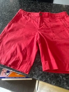 Ralph Lauren Golf shorts in red. Size 10. Hardly worn. Private seller - Picture 1 of 4