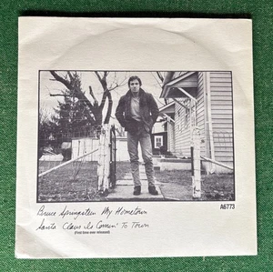 BRUCE SPRINGSTEEN MY HOMETOWN POP ROCK 7" VINYL RECORD 45 RPM A 6773 - Picture 1 of 6