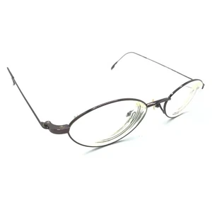 Calvin Klein 146 509 Polished Bronze Oval Eyeglasses Frames 47-17 135 Women Men - Picture 1 of 12