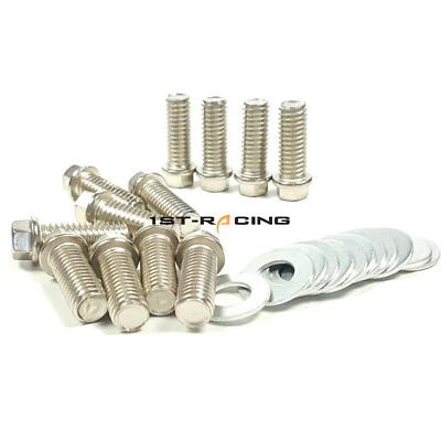 Pernos de cabezal 3/8-16 para bloque pequeño Chevy SBC 265-283-305-307-327-350 TPI V8 nuevo Foto 1 de 4