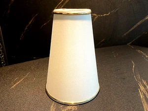 CONE LAMPSHADE, Ø 13 cm, FOR LAMP, MADE BY BANCI FLORENCE, HAND MADE IN ITALY - Picture 1 of 22