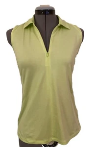 "Pulóver de golf verde sin mangas Lady Hagen talla XS Pit to Pit 15,5"" L 23""" - Imagen 1 de 17