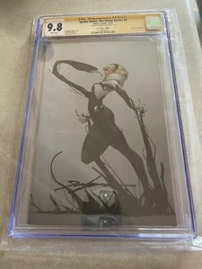 Spider Gwen The Ghost Spider 4 1:50 Jeehyung Lee Virgin CGC 9.8 SS - Bild 1 von 2
