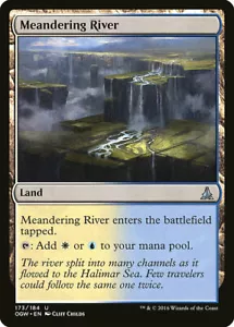 1x Meandering River - NM English MTG - Oath of the Gatewatch - Picture 1 of 1
