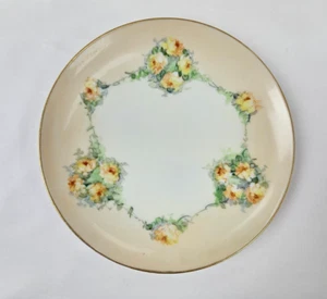 7.5 in. Haviland France Floral Plate - Picture 1 of 3