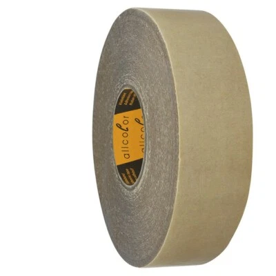 35mm x 50m Professional Skirting Tape Double Sided Thread Reinforced - Image 1 of 2
