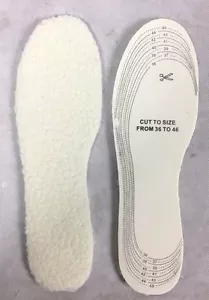 6 Pairs Men's Women's Warm Fluffy Shoe Insoles Feet Pads Foot Footcare - Bild 1 von 1