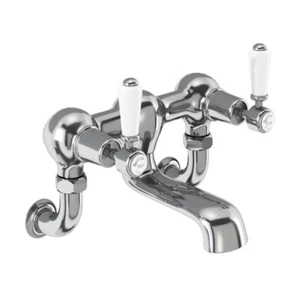 Burlington Kensington Wall Mounted Bath Filler - Standard & Regent, KE24 & KER24 - Picture 1 of 9