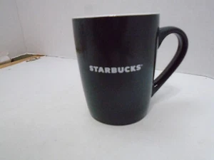 Starbucks 2020 10oz Black Floral Coffee Mug Cup - Picture 1 of 5