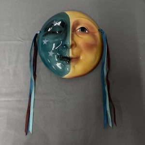 “About Face” Clay Art Ceramic Mask San Francisco Wall Art Home Decor - Picture 1 of 20