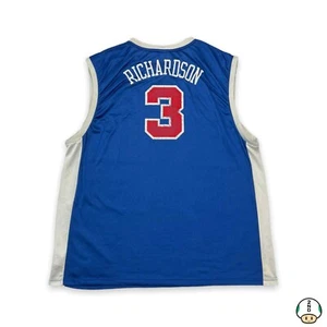 Camiseta deportiva para hombre Reebok Quentin Richardson #3 LA Clippers 2XL azul NBA baloncesto - Imagen 1 de 7