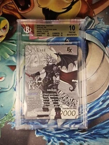 Cloud EX 8-006L BGS 10 Pristine Final Fantasy Collection Noir Signature POP 4 - Picture 1 of 3