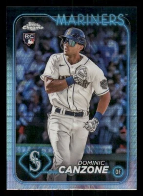 2024 Topps Chrome Prism Refractors #133 Dominic Canzone - Image 1 of 2