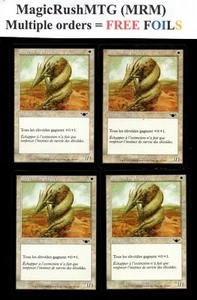 *MRM* FR/VF 4x Slivoide a Plaques - Plated Sliver MTG LGN - Imagen 1 de 1