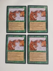 Juego de Magic The Gathering 4 jabalíes de madera dura (Renacimiento francés (BB)/Verde/C) - BGM - Imagen 1 de 2