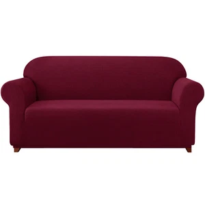 Jacquard Sesselbezug – Eleganter Schutz für Ihre Möbel in Burgund - Bild 1 von 2