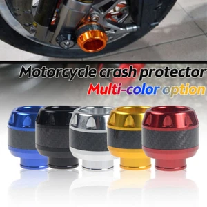Slider telaio forcella anteriore moto protezione crash motore protezione collisione - Foto 1 di 14