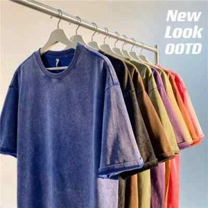 Para Hombres Cuello Redondo Grueso Camisetas Pullover Gran Tamaño Blusa Manga Corta Camiseta Retro - Imagen 1 de 33