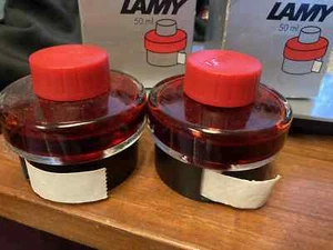 Lamy T51 Bottled Ink for Fountain Pens in RED- 30 mL - NEW - Made in Germany - Picture 1 of 1