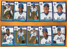 1990 Grand Slam Columbia Mets 30 card team set Mets Fordyce Vitko Telgheder