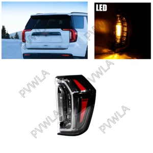 For GMC YUKON 2021-2024 Right Side LED Rear Tail Light Lamp Black Lens - Bild 1 von 21