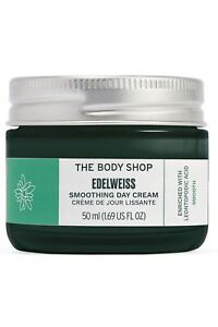 The Body Shop Day Cream Edelweiss Vegan 50ml Enriched Fresher Smoother Skin