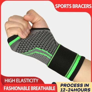 Atmungsaktiver Stützarmband Handschuh - Handgelenkbandagen Ultradünne Bandage Sleeve Fitness - Bild 1 von 13