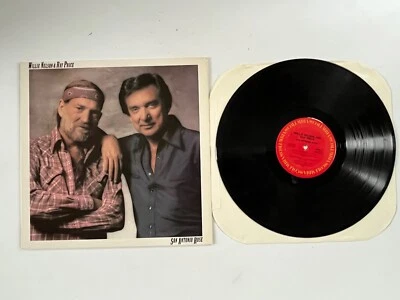 Willie Nelson and Ray Price San Antonio Rose Vinyl LP - 1980 Columbia JC 35476 - Image 1 of 4