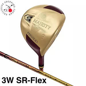 Majesty Golf Prestigio XII 12 Fairway Wood 3W SR Flex LV750 Graphite Shaft Cover - Picture 1 of 9