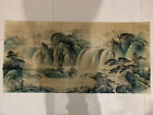 Collect decor china art Xuan Paper Painting natural waterfall landscape Scenery